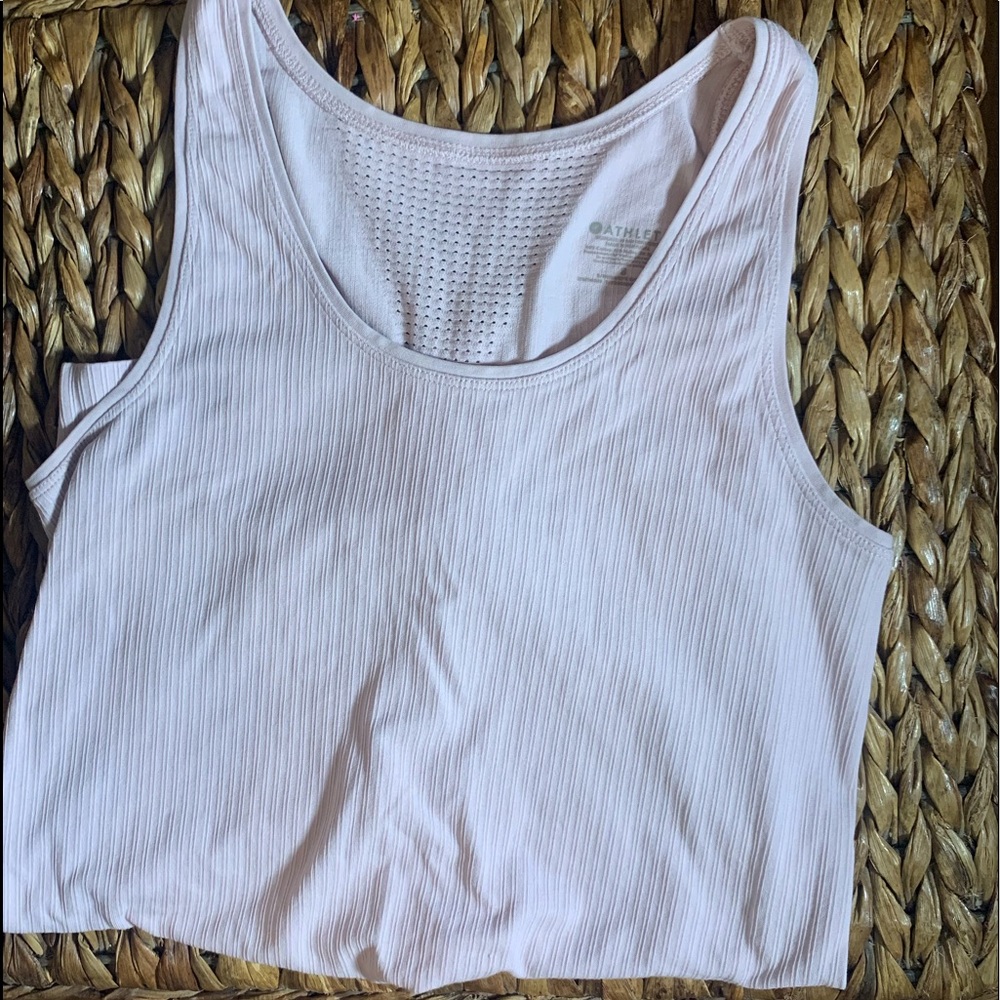 Athleta Ribbed Racer Back Tank